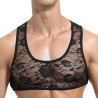 NoGenderWear Crop court Dentelle Noir